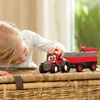 Dickie Toys 204115002 Abc Massey Ferguson Animal Trailer Produktbild-Vorschau 2