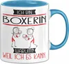 Boxerin Tasse Geschenk Ich Bin Boxerin Warum Weil Ich Es Produktbild-Vorschau 1