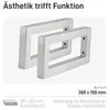Natural Goods Berlin Wandkonsole RECHTECK, Regalhalter, Produktbild-Vorschau 2