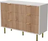 UnboxG 6-Schubladen Kommode 100×34×73 cm, moderner Produktbild-Vorschau 12