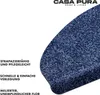 A close-up of a blue carpeted stair mat with text describing its features. Anteprima dell’immagine prodotto