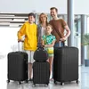 5-teiliges Koffer-Set mit Kosmetikkoffer ABS-Hartschalen Produktbild-Vorschau 4