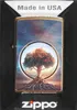 Zapalova? Zippo Tree of Life Strom života zlatý s barevným Náhled obrázku produktu 1