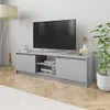 vidaXL Armoire TV Gris 120×30×35,5 cm Bois composite Voir les images du produit 11