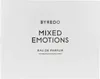 The image shows the packaging of a Byredo Mixed Emotions Eau de Parfum. Anteprima dell’immagine prodotto