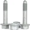 A product shot of two bolts and two nuts, isolated on a white background. Anteprima dell’immagine prodotto