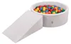 KiddyMoon Spielplatz Aus Schaumstoff Mit 200 Bälle 7cm Produktbild-Vorschau 1