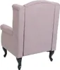 Rear view of a single armchair. Voir les images du produit