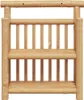 vidaXL Wandregal Wandhalterung Natur 40 x 13 x 44 cm Bambus Produktbild-Vorschau 4