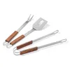 Philippi Brick BBQ Set, 3 tlg Walnussholz, Edelstahl, Produktbild-Vorschau 1