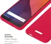 Cadorabo Schutzhülle für WIKO VIEW Hülle in Rot Handyhülle Produktbild-Vorschau 7
