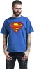 Superman T-Shirt Herren Crest blau 3XL Produktbild-Vorschau 3