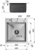 Cecipa MAX Edelstahlspüle 40x45 cm Küchenspüle, Produktbild-Vorschau 7