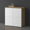 doporro Buffet Commode 76cm Meuble de Rangement Chêne Clair Voir les images du produit 2