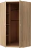 Moderner Kleiderschrank – 106 x 55 x 193 cm – matt – Produktbild-Vorschau 3