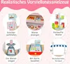 GOPLUS Kinder Kaufladen, Eiswagen mit Baldachin, Produktbild-Vorschau 4