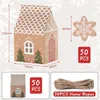 TsunNee Weihnachten Party Geschenkboxen Kraftpapier Produktbild-Vorschau 2
