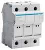 HAGER Modulaire zekeringhouder, 3-polig, 3-polig, 10x38mm, Productafbeelding-voorbeeld 4