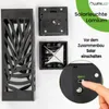 LUMILED 4er Set Solarleuchte für Außen 29cm LED Garten Produktbild-Vorschau 8