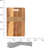 Schneidebrett aus Akazienholz WOOD, 40 x 25 x 1 cm Produktbild-Vorschau 7