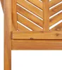 vidaXL Garten-Essstühle 2 Stk. Massivholz Akazie Produktbild-Vorschau 7
