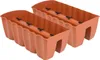 2x Blumenkasten 60cm Hängetopf Blumentopf Balkontopf Produktbild-Vorschau 1