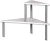 KESPER Küchen-Eckregal, weiß, Metall 27814 Produktbild-Vorschau 1