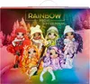 A group of six Rainbow High dolls dressed in winter attire, posing in a snowy, mountainous setting with trees. Náhled obrázku produktu