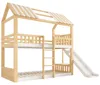 MODFU Letto a castello 90x200 con scivolo da 35 cm, Anteprima dell’immagine prodotto 8
