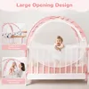 Caveen Babybett Zelt 1.4m Moskitonetz Betthimmel PopUp Produktbild-Vorschau 5