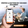 Batterie LiFePO4 12V 100Ah avec Bluetoothpour moteur Voir les images du produit 4