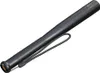 A black LED flashlight shaped like a baseball bat, shown on a white background with a wrist strap attached. Anteprima dell’immagine prodotto