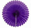 1 Papierfächer 25cm, Farbauswahl:lila / purpur 465 Produktbild-Vorschau 2