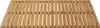 A bamboo bath mat laid out on a white background. Produktbild-Vorschau