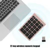 RF304 mini tastiera wireless USB 2.4G a 22 tasti numerici Anteprima dell’immagine prodotto 8