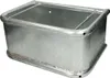 Kerbl Rechtecktrog (Farbe silber, Länge 45 cm, Breite 34 Anteprima dell’immagine prodotto 2