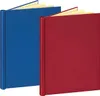 Two binders, one blue and one red, are shown side-by-side on a white background. Podgląd zdjęcia produktu
