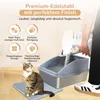 LINUMA® Katzentoilette Edelstahl, Katzenklo, Katzentoilette Produktbild-Vorschau 5