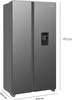 A side-by-side refrigerator with dimensions indicated. Produktbild-Vorschau