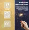 200x Wunderkerzen 17 cm - Sternspritzer - Feuerwerk Produktbild-Vorschau 2