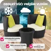 TecTake 403139, Černá, 2 sedadlo/sedadel, Dospělí a děti, Náhled obrázku produktu 9