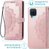 imoshion Mandala Klapphülle Samsung Galaxy A12 - Rosé gold Produktbild-Vorschau 2