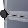vidaXL Armoire modulaire avec 14 compartiments noir/blanc Voir les images du produit 7