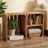Holzkisten Set geflammt 50x40x30cm - Mix-Varianten mit & Produktbild-Vorschau 5