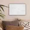 MuchoWow® - Leinwandbilder - Spachtelmasse - Weiß - Textur, Produktbild-Vorschau 2
