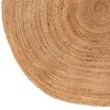 DYWAN JUTOWY 160 cm PLECIONY w stylu boho naturalny Podgląd zdjęcia produktu 3