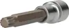 Brilliant Tools 1/2" Vielzahn-Bit-Stecknuss, 140 mm lang Produktbild-Vorschau 1