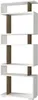 Skye Decor, Blok - White, Walnut, Bücherregale, Weiß, 60 x Produktbild-Vorschau 5