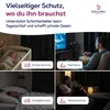 Zasłona zaciemniająca Beautex, z przelotkami, czarna, Podgląd zdjęcia produktu 4