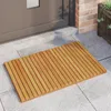 vidaXL Tappetino da bagno tinta unita marrone 80 x 50 cm in Anteprima dell’immagine prodotto 3